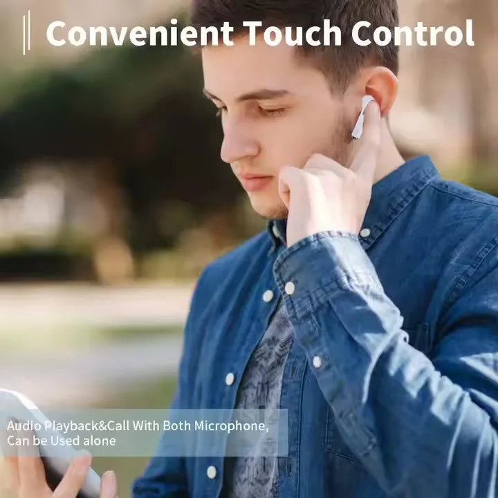 2025InEar Wireless Gaming Headset LED Display Chipset Stereo Handfree Earbud Mic Noise Cancelling Pro2and 3 Earphones Headphones