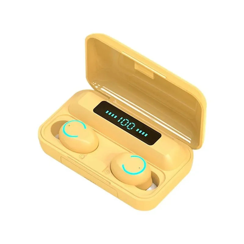 2025InEar Wireless Gaming Headset LED Display Chipset Stereo Handfree Earbud Mic Noise Cancelling Pro2and 3 Earphones Headphones