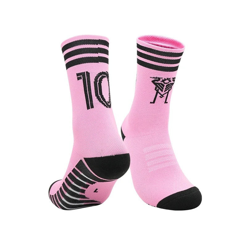 Football Socks For Football Stars Men's Special Anti Slip Thick Towel Bottom Midsole Practical Sweat Absorbing Sports