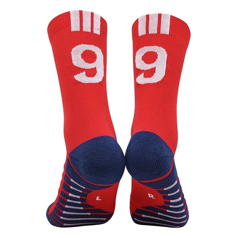 Football Socks For Football Stars Men's Special Anti Slip Thick Towel Bottom Midsole Practical Sweat Absorbing Sports