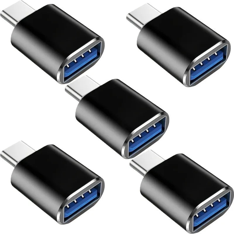 3/5pcs NEW USB 3.0 OTG Adapter, Type-c to USB 3.0 OTG Adapter for Android Phone USB Disk Car U Disk Reader