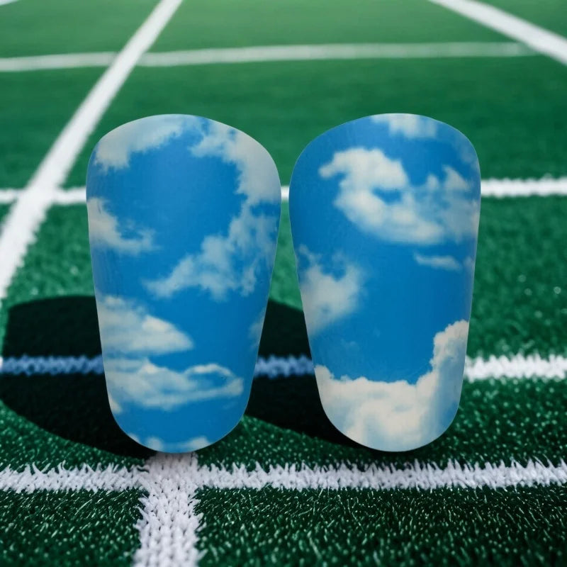 Christmas Gifts Mini Shin Guards Lightweight Fit ABS+EVA Pads Durable Protective Cost-effective for Children Soccer Protection