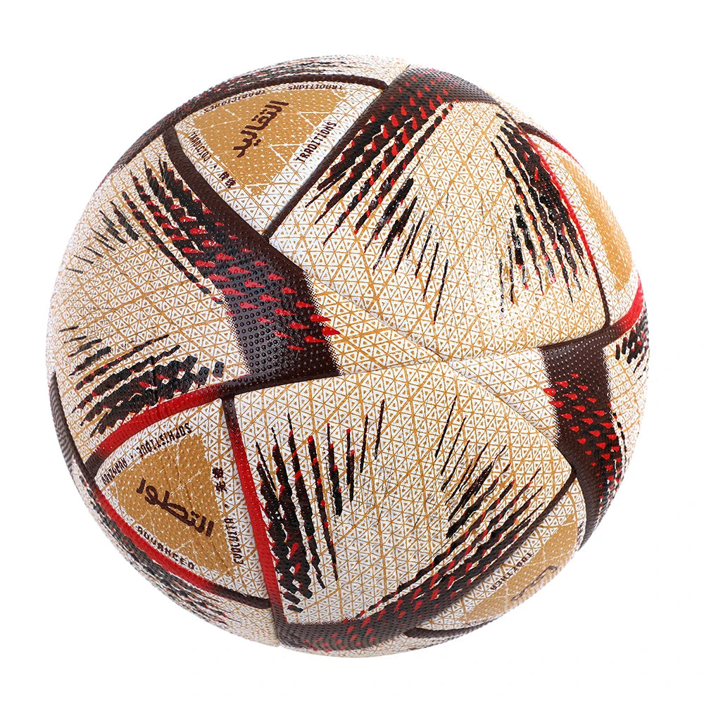 2026 High Quality Soccer Ball Official Size 5 PU Material Seamless Wear Resistant Match Training Football Futbol Voetbal Bola