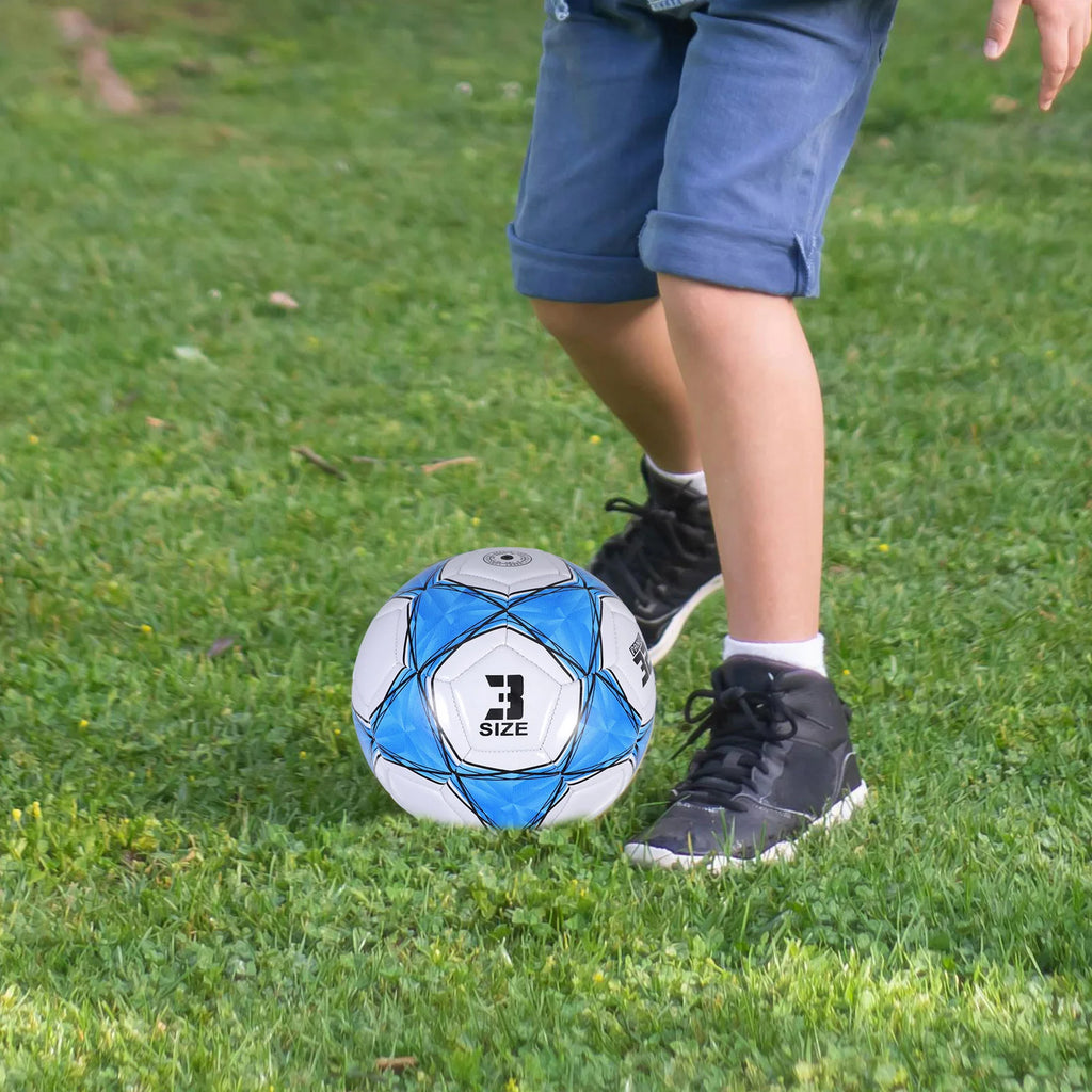 1Pc Thickened Football Youth Soccer Ball Outdoor Sports Equipment Training Football For Kids Toddler Soccer Games Mini Pvc Ball