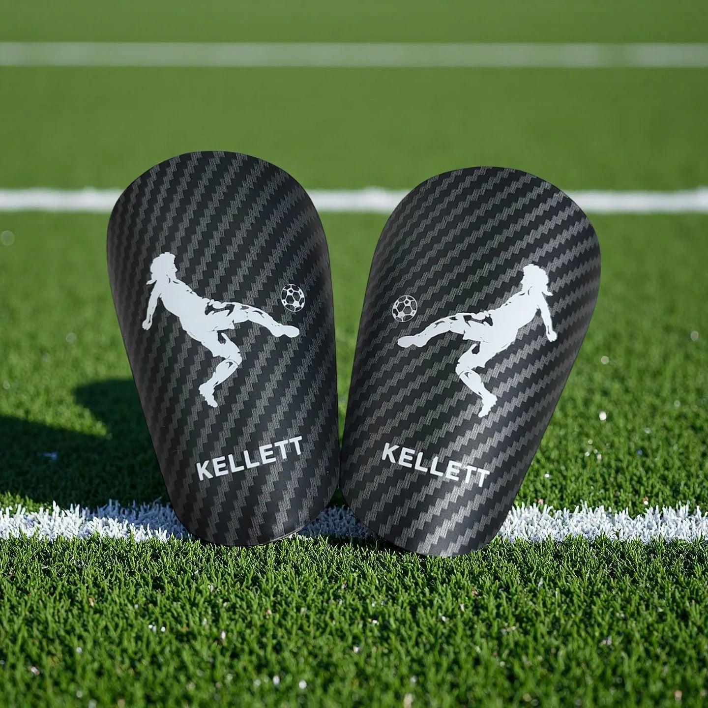 Christmas Gifts Mini Shin Guards Lightweight Fit ABS+EVA Pads Durable Protective Cost-effective for Children Soccer Protection