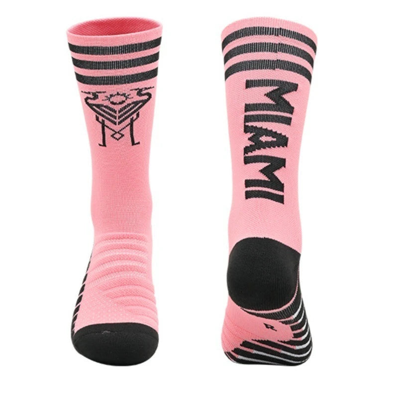 Football Socks For Football Stars Men's Special Anti Slip Thick Towel Bottom Midsole Practical Sweat Absorbing Sports