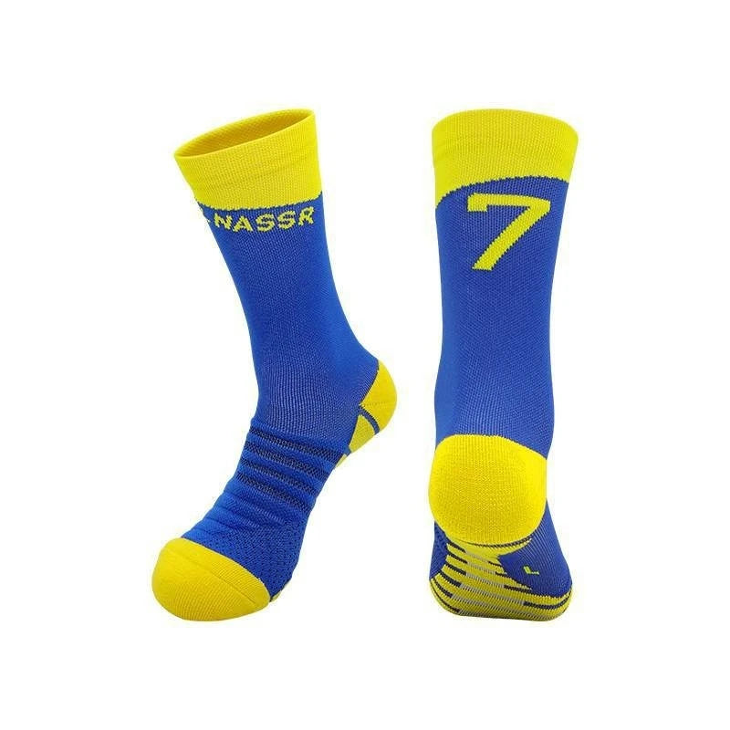Football Socks For Football Stars Men's Special Anti Slip Thick Towel Bottom Midsole Practical Sweat Absorbing Sports