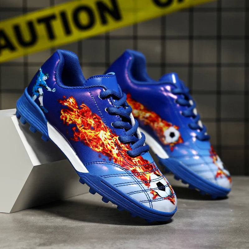 Hot Sale Youth Long Nail Soccer Shoes Children Students Large Size Broken Nail Soccer Shoes Unisex Training Shoes 35-45#