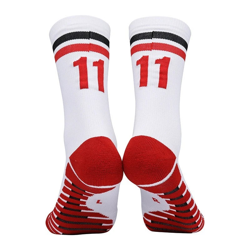 Football Socks For Football Stars Men's Special Anti Slip Thick Towel Bottom Midsole Practical Sweat Absorbing Sports
