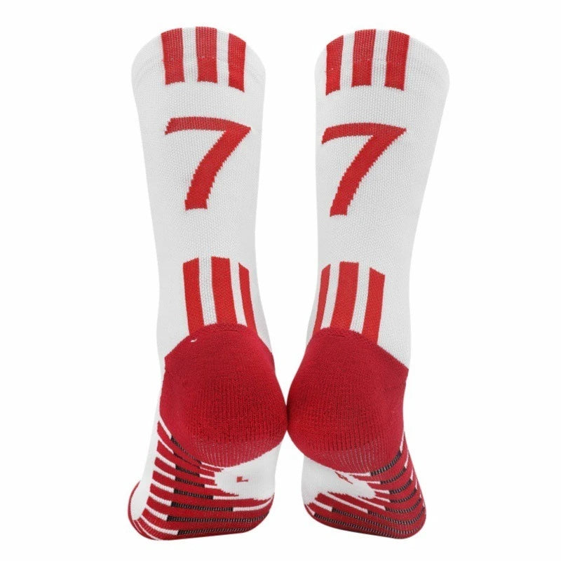 Football Socks For Football Stars Men's Special Anti Slip Thick Towel Bottom Midsole Practical Sweat Absorbing Sports
