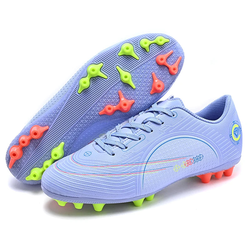 Hot Sale Youth Long Nail Soccer Shoes Children Students Large Size Broken Nail Soccer Shoes Unisex Training Shoes 35-45#