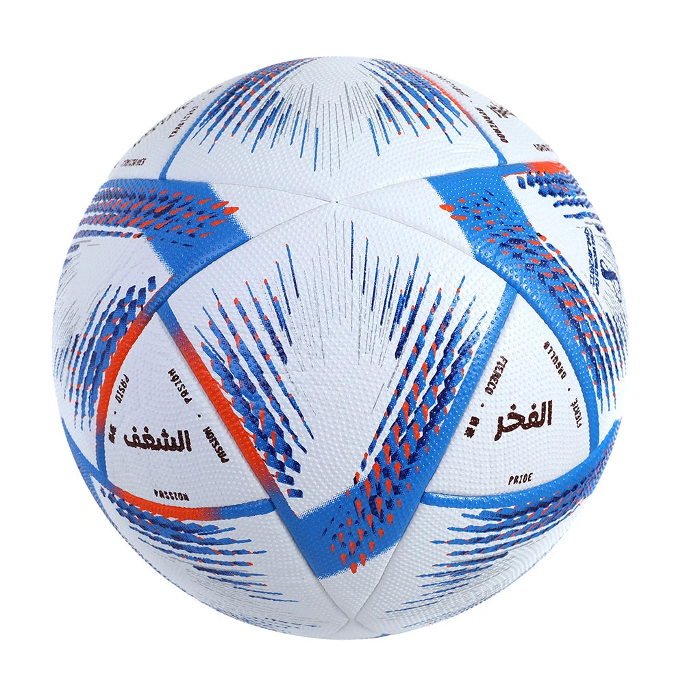 2026 High Quality Soccer Ball Official Size 5 PU Material Seamless Wear Resistant Match Training Football Futbol Voetbal Bola