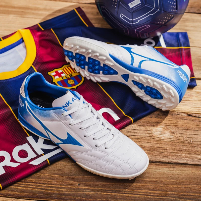 Hot Sale Youth Long Nail Soccer Shoes Children Students Large Size Broken Nail Soccer Shoes Unisex Training Shoes 35-45#