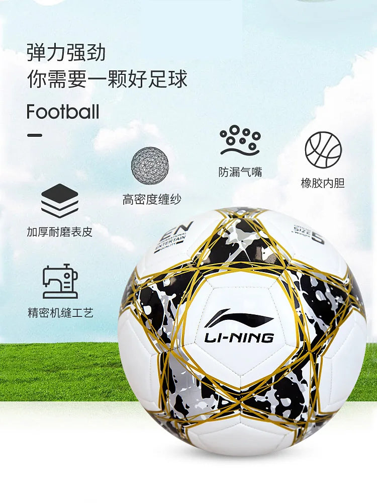 FIFA Approved Size 5 Soccer Ball for Adults, Youth & Students - Professional Training & Match Football with Enhanced Durability